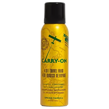 1821 MAN MADE Daugiafunkcė priemonė vyrams 4 in 1 Travel Foam Spiced Vanilla, 100ml