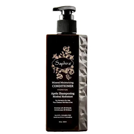 SAPHIRA Drėkinamasis kondicionierius plaukams Saphira Mineral Moisturizing Conditioner, 250ml