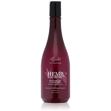 AGADIR Drėkinantis plaukų kondicionierius Hemp And Wine Moisturizing Conditioner, 430ml