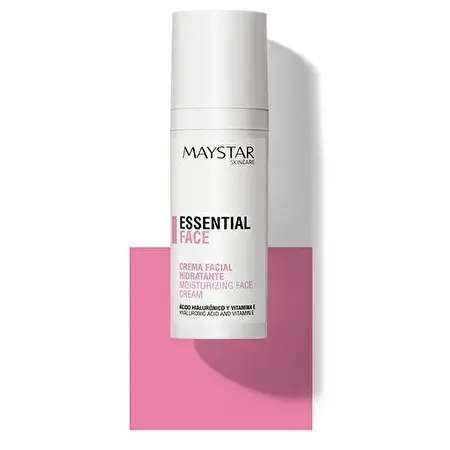MAYSTAR ESSENTIAL MOISTURIZING FACE CREAM Intensyvus drėkinamasis kremas veidui, 50ml