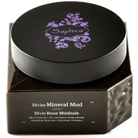 SAPHIRA Kaukė-mineralinis purvas plaukams Saphira Divine Mineral Mud, 90ml