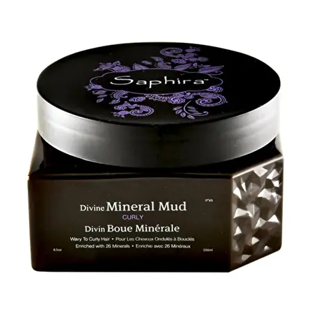 SAPHIRA Kaukė-mineralinis purvas plaukams Saphira Divine Mineral Mud, 250ml