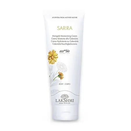 LAKSHMI SARIRA Drėkinamasis kūno kremas su medetkomis, 250ml