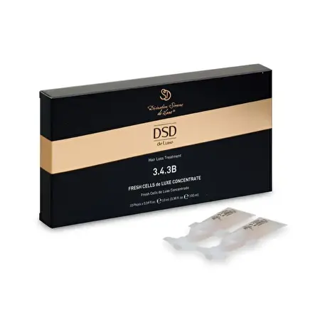 DSD Losjono koncentratas nuo plaukų slinkimo Dixidox de Luxe Fresh Cells de Luxe Wondercell Concentrate 3.4.3B, 10 ml, 1 ampulė