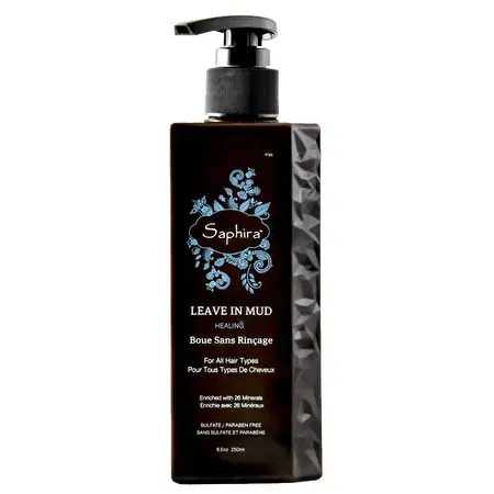 SAPHIRA Nenuplaunamas kondicionierius plaukams Saphira Leave In Mud, 250ml