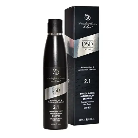 DSD Šampūnas nuo pleiskanų Dixidox de Luxe Antiseborrheic Lotion Antidandruff Shampoo 2.1, 200ml