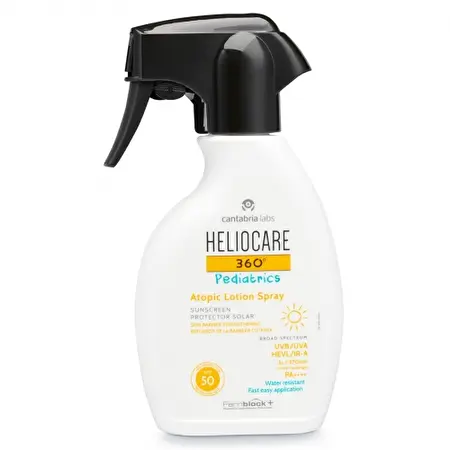 HELIOCARE 360 PEDIATRICS Purškiama apsauga nuo saulės atopinei vaikų ir kūdikių kūno odai, 250ml