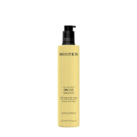 SELECTIVE ON CARE SMOOTH BEAUTY MILK Plauko kutikulę lyginantis pienelis visų tipų plaukams, 275ml