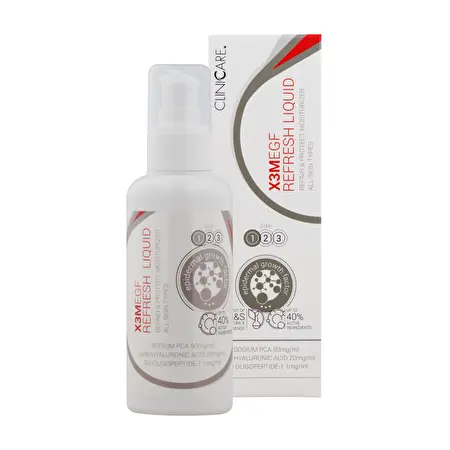 CLINICARE X3M EGF Gaivinamasis drėkinamasis losjonas, 100 ml