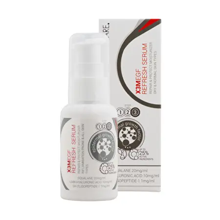 CLINICARE X3M EGF Gaivinamasis drėkinamasis serumas, 50 ml