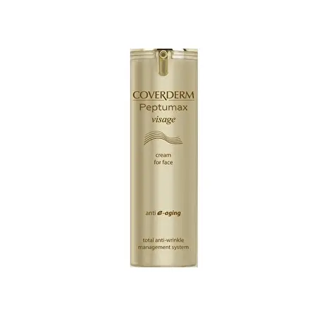 COVERDERM Priešraukšlinis veido kremas su peptidais, 30 ml