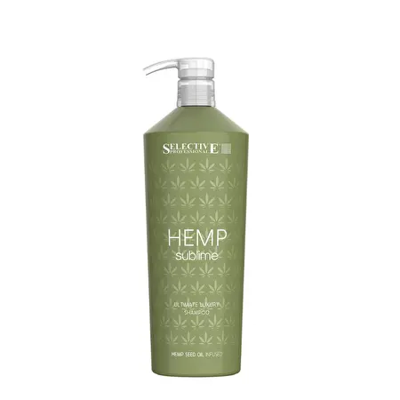 SELECTICVE HEMP SUBLIME Šampūnas su kanapių sėklų aliejumi, 1000ml
