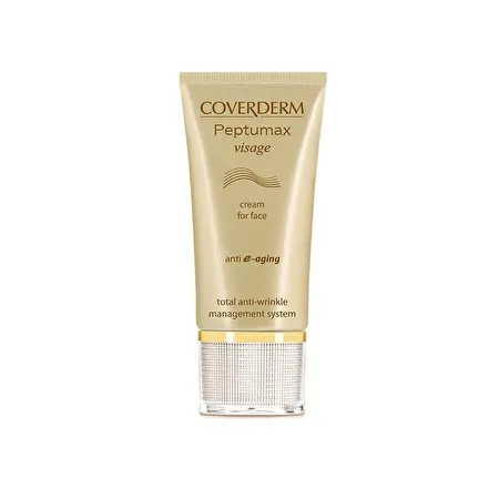COVERDERM Priešraukšlinis veido kremas su peptidais, 40ml