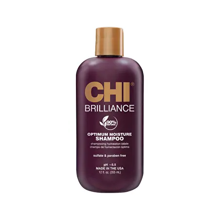 CHI Deep Brilliance šampūnas su alyvuogių ir Monoi aliejais, 355ml