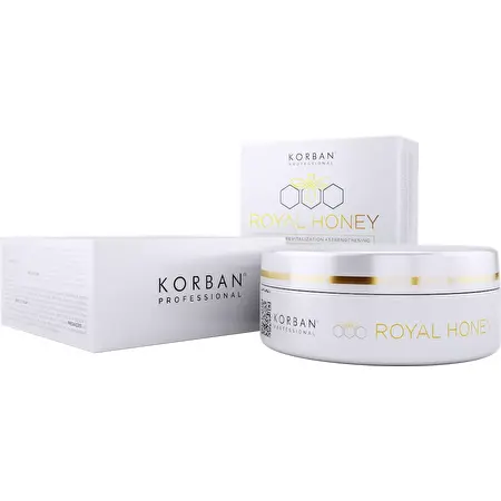KORBAN MASK ROYAL HONEY atkuriamoji plaukų kaukė, 180 g