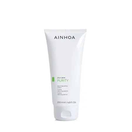 AINHOA PURITY Sebumą reguliuojantis veido odos kremas, 200 ml