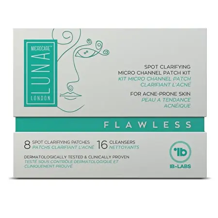 LUNA MICROCARE FLAWLESS Spuogus/akne šalinančių pleistrų rinkinys, 2 vnt.