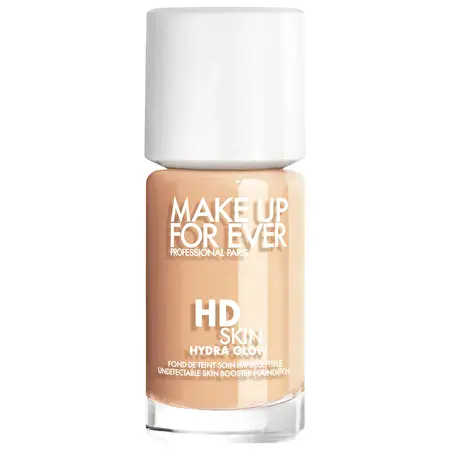 MAKE UP FOR EVER HD SKIN HYDRA GLOW Skystas drėkinamasis makiažo pagrindas 1N02, 30ml