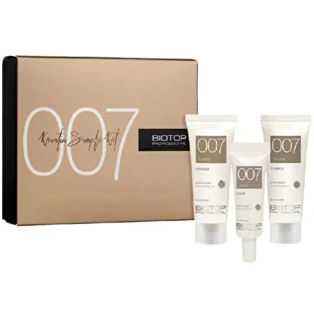 BIOTOP Plaukų priežiūros rinkinys su keratinu, 20 ml, 20 ml, 20 ml