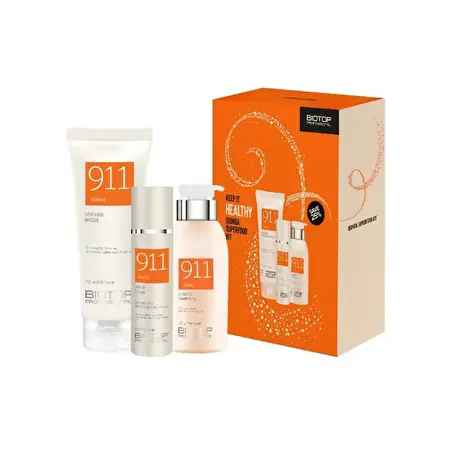 BIOTOP Plaukų priežiūros rinkinys, 330 ml, 250 ml, 100 ml