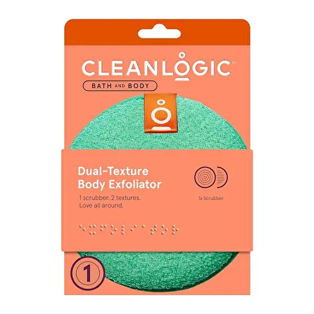 Cleanlogic Texture kūno šveitimo kempinė  