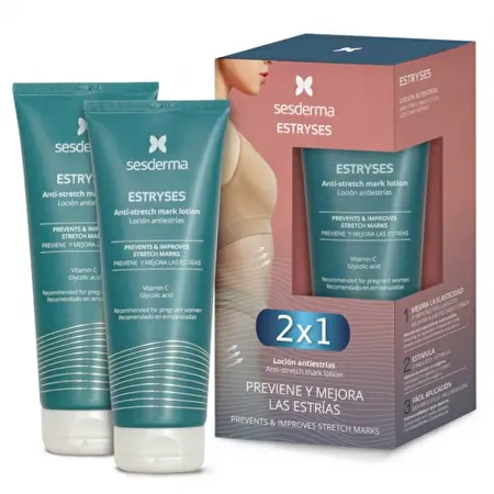 SESDERMA kūno losjonų rinkinys nuo strijų