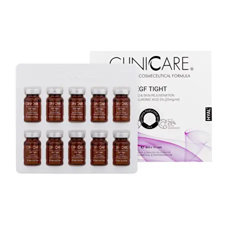 CLINICARE Odą atjauninantis ir stangrinantis kokteilis, 8 ml
