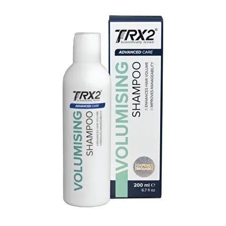 Oxford Biolabs Purumo suteikiantis šampūnas „TRX2® Volumising Shampoo“, 200 ml