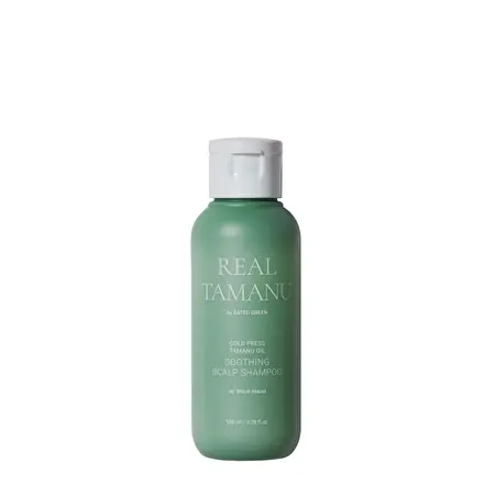 Rated Green REAL TAMANU Raminantis plaukų šampūnas “Cold Press Tamanu Oil Soothing Scalp Shampoo”, 100 ml