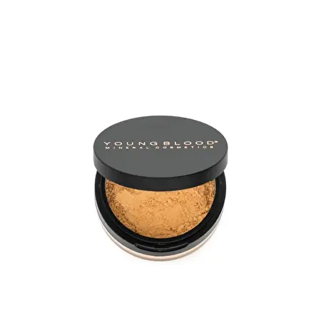YOUNGBLOOD biri mineralinė fiksuojamoji pudra su ryžių krakmolu „Loose Rice Powder”, Light, 12 g