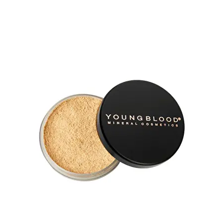 YOUNGBLOOD birus mineralinis makiažo pagrindas - pudra „Loose Mineral Foundation”, Barely Beige (Warm),10 g	