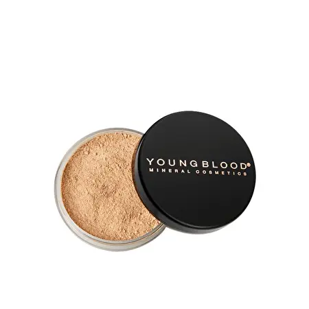 YOUNGBLOOD birus mineralinis makiažo pagrindas - pudra „Loose Mineral Foundation”, Honey (Neutral),10 g	