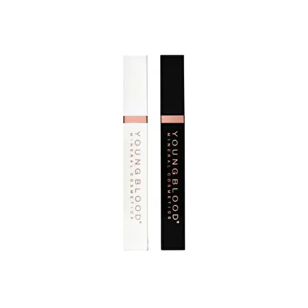 YOUNGBLOOD galingas duo: mineralinis ilginantis blakstienų tušas ir blakstienas ilginanti bazė „Power Couple“, 8.3 ml x 2