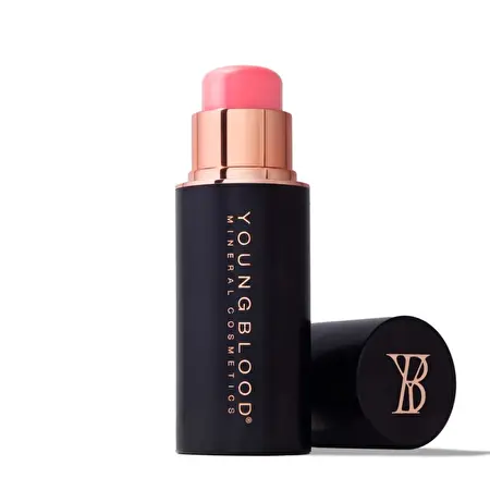 Youngblood trys viename kreminiai skaistalai, lūpų dažai ir akių šešėliai “Vivid Luxe Crème Blush”, Parfait, 9,5 g	