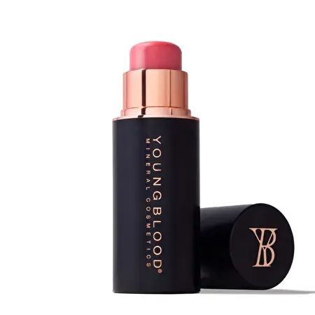 Youngblood trys viename kreminiai skaistalai, lūpų dažai ir akių šešėliai “Vivid Luxe Crème Blush”, Mulberry, 9,5 g	