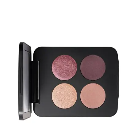 YOUNGBLOOD presuotų mineralinių akių šešėlių paletė „Pressed Mineral Eyeshadow Quad“, Garden Party,4 g	