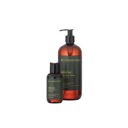 BE.CONSCIOUS Mindful dušo gelis BREATHE, 100 ml