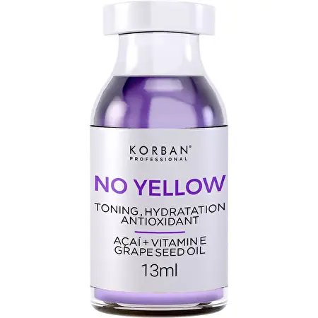Korban No Yellow plaukų atstatymo procedūra, 1x13 ml