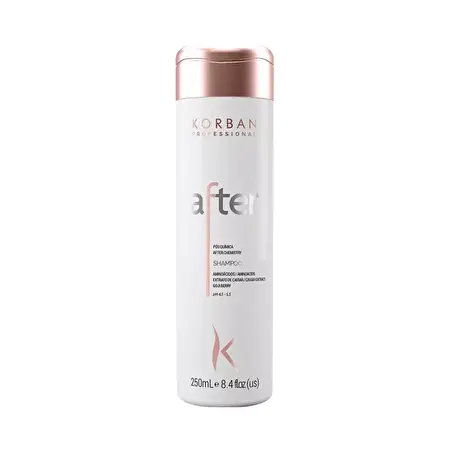 Korban Shampoo After Chemistry šampūnas priežiūrai po procedūrų, 250 ml