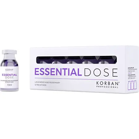 Korban Essential Dose plaukų atstatymo procedūra, 6x13 ml	