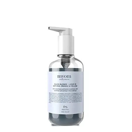 Myom Black Blonde Leave In nenuplaunamas kondicionierius šviesintiems plaukams, 150 ml.