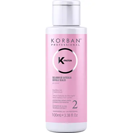 Korban K-Protein Cuticle Sealer-2 glotninantis plaukų kremas, 100 ml