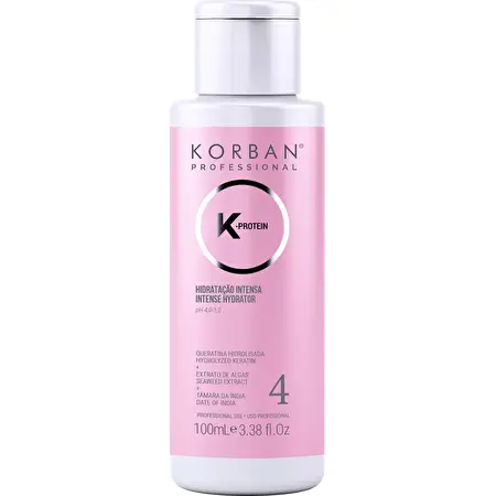 Korban K-Protein Intense Hydrator- 4 intensyvus plaukų drėkiklis, 100 ml