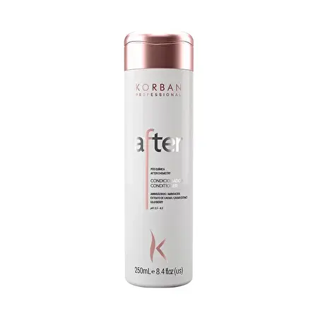 Korban Conditioner After Chemistry kondicionierius priežiūrai po procedūrų, 250 ml