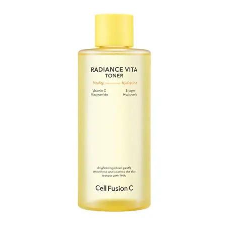 CELL FUSION C Radiance Vita Toner - Skaistinantis ir drėkinantis tonikas su PHA rūgštimis