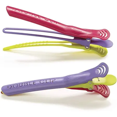 OLIVIA GARDEN DOUBLE CLIP plaukų segtukai (2 vnt.)