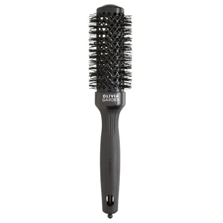 OLIVIA GARDEN BLOWOUT SHINE EXPERT BLACK 35 plaukų šepetys