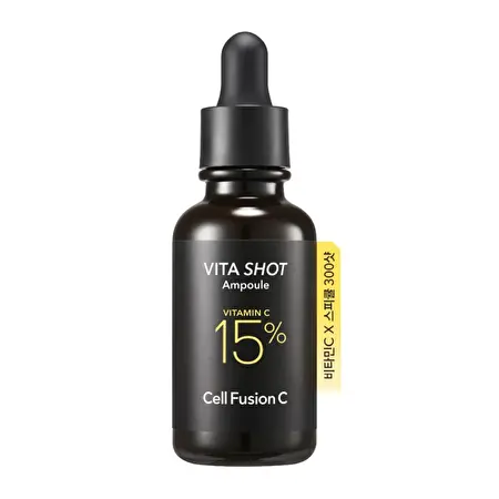 Cell Fusion C 15% vitamin C serumas su mikroadatėlėmis „Toning C Vita-Shot Ampoule“, 20ml