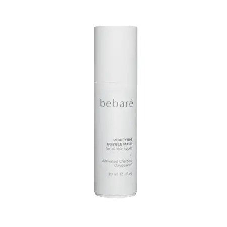 Bebare Purifying Bubble Mask – Valomoji kaukė visiems odos tipams, 30ml