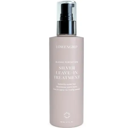 Löwengrip Blonde Perfection Silver Leave-In Treatment – Šiltus atspalvius neutralizuojants nenuplaunamas purškiklis šviesiems plaukams, 150ml